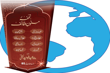 Kitaab Tuhfa-e-Masnoon Wazaa’if (Pocket Size) Download Karein